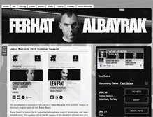 Tablet Screenshot of ferhatalbayrak.com